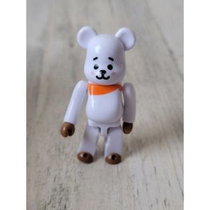 Jointed white bear doll accessory toy figure